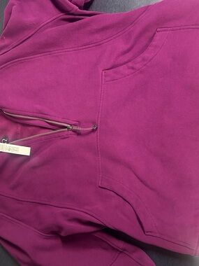 lululemon athletica Magenta Half-Zip Pullover